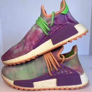 Size 8 Men’s Adidas Pharrell NMD Human Race Trail Holi Festival